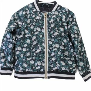 JOE FRESH Baby Girl Floral Satin Jacket 18-24 M